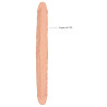 Real Rock Skin Double gode Realrock 36 x 4.4cm Flesh